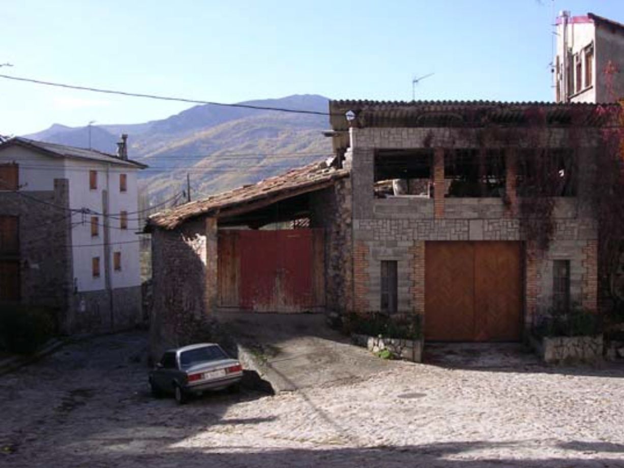 Façana nord abans de la rehabilitació 