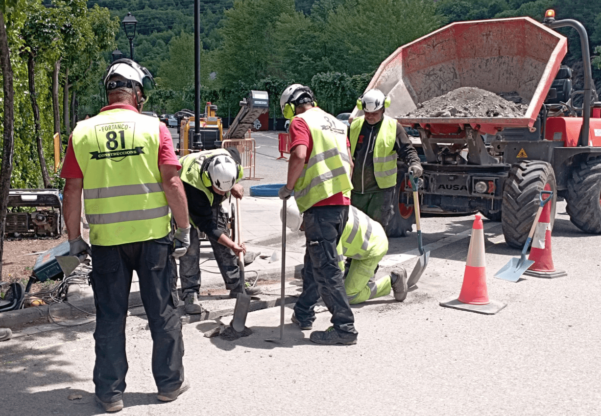 Desplegament de la xarxa de Fibra Òptica - Projectes